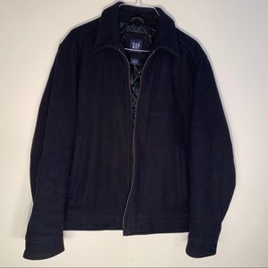 Gap black wool jacket S